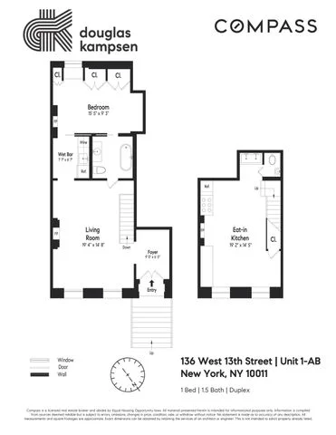 Unit for sale at 136 W 13th Street, Manhattan, NY 10011