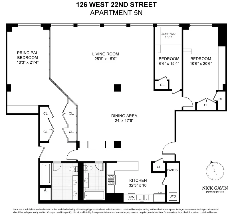 Unit for sale at 126 W 22nd Street, Manhattan, NY 10011