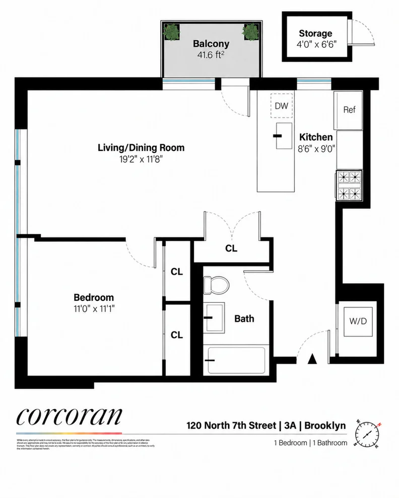 Unit for sale at 120 N 7TH Street, Brooklyn, NY 11249