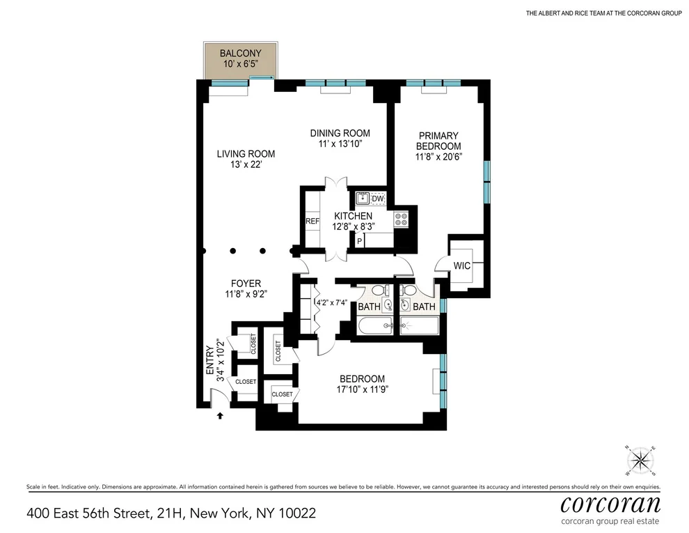 Unit for sale at 400 E 56TH Street, Manhattan, NY 10022