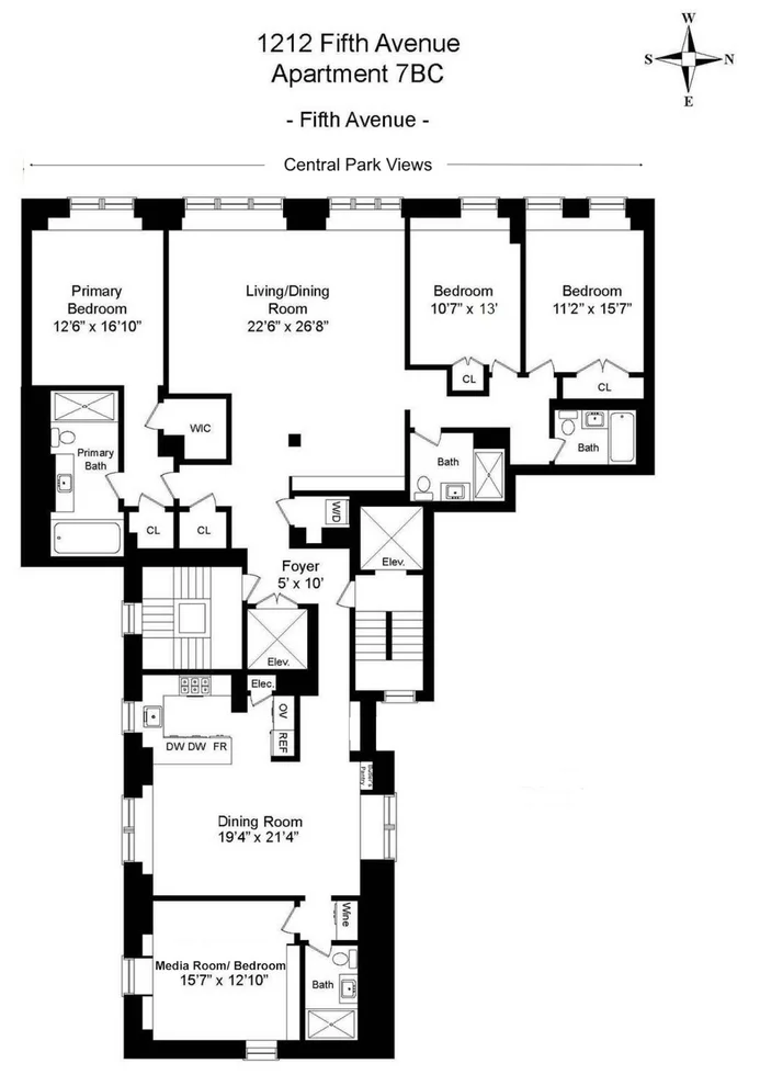 Unit for sale at 1212 5TH Avenue, Manhattan, NY 10029