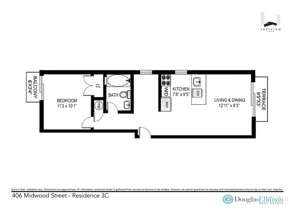 Unit for sale at 406 MIDWOOD Street, Brooklyn, NY 11225