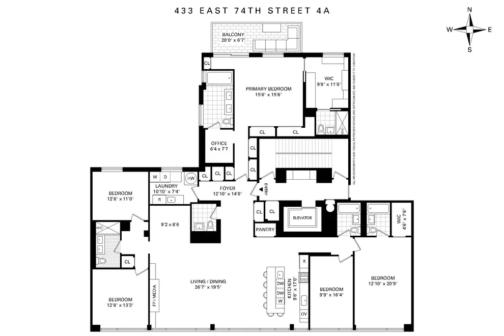 Unit for sale at 433 E 74th Street, Manhattan, NY 10021