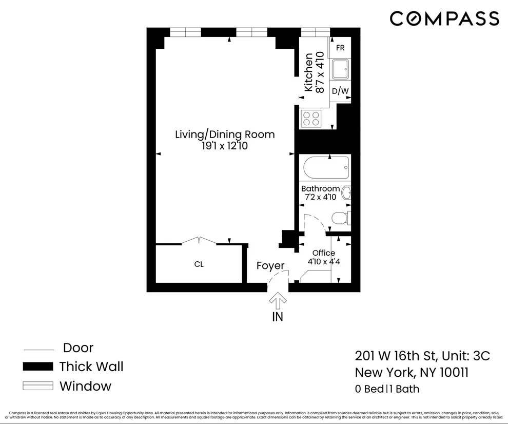 Unit for sale at 201 W 16th Street, Manhattan, NY 10011