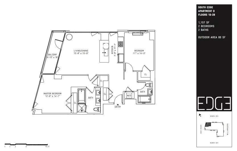 Unit for sale at 22 N 6th Street, Brooklyn, NY 11249