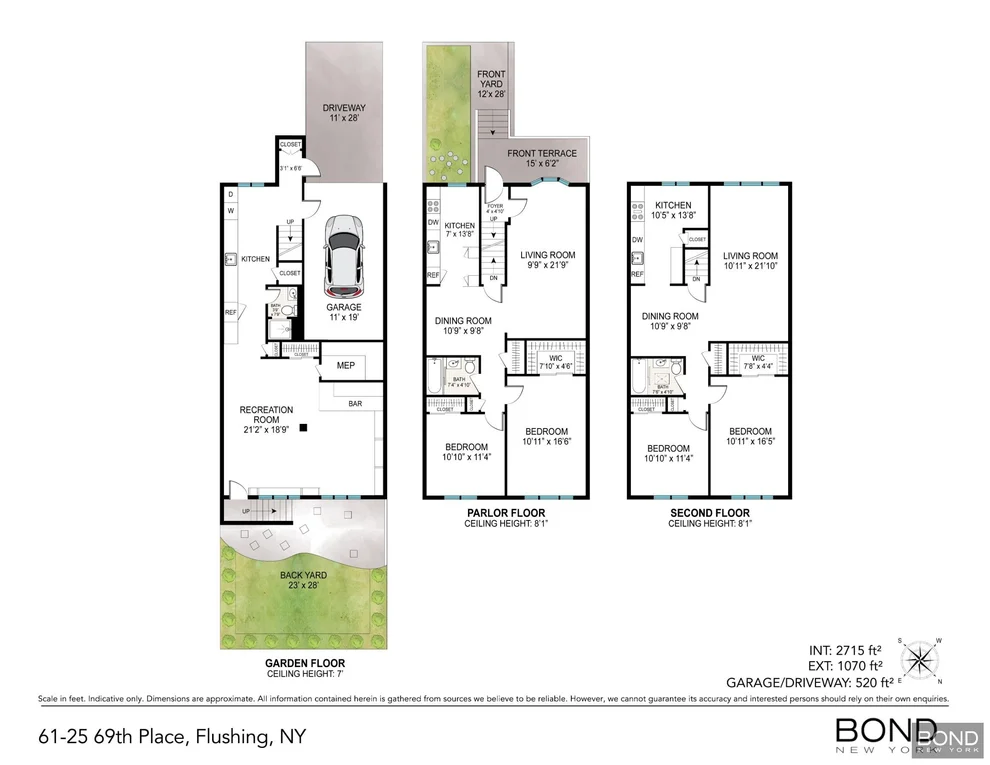 Unit for sale at 61-25 69th Place, Queens, NY 11379