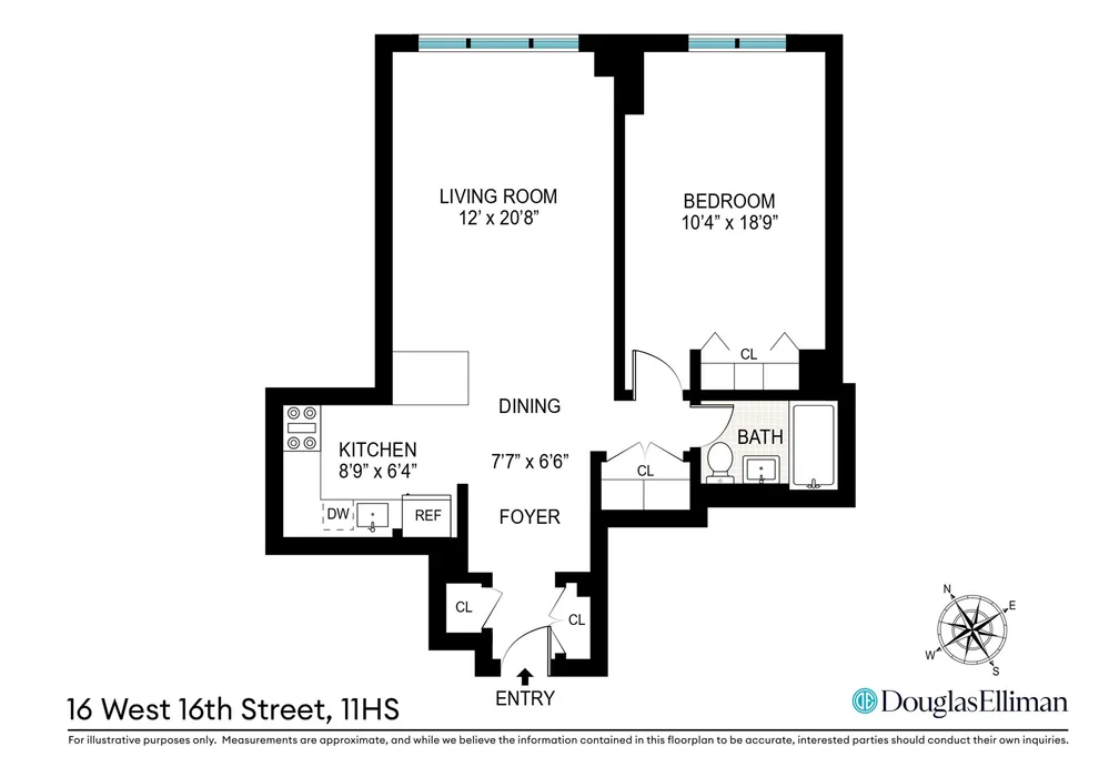 Unit for sale at 16 W 16TH Street, Manhattan, NY 10011