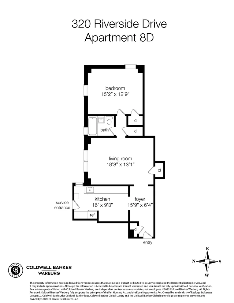 Unit for sale at 320 Riverside Drive, Manhattan, NY 10025