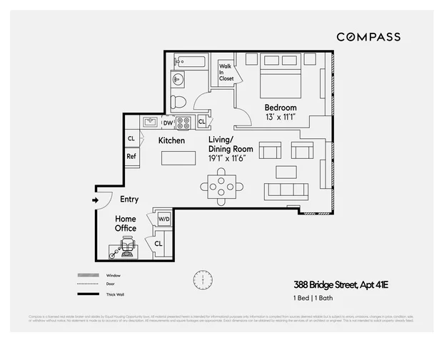 Unit for sale at 388 Bridge Street, Brooklyn, NY 11201
