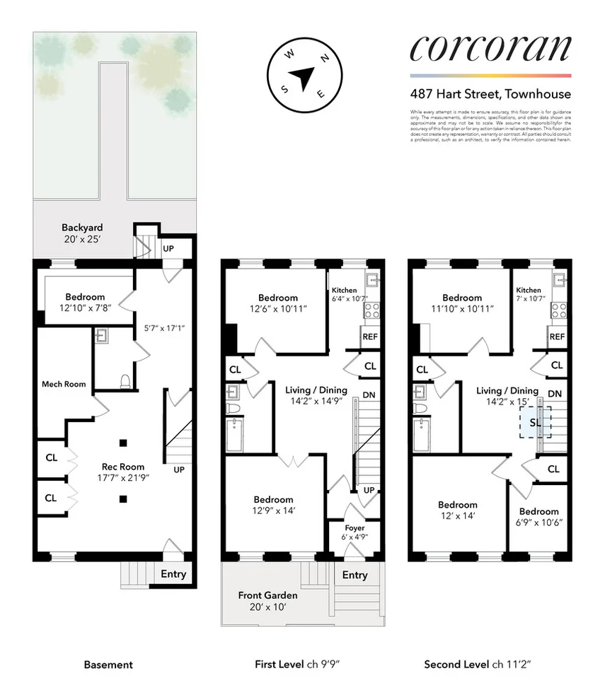 Unit for sale at 487 HART Street, Brooklyn, NY 11221