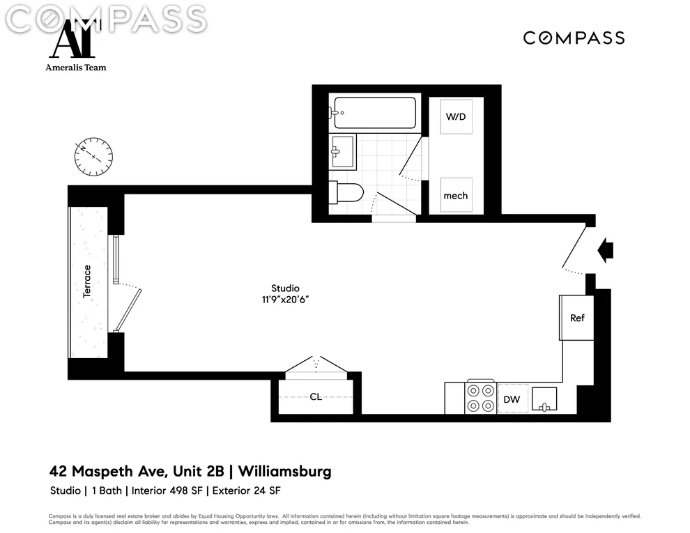 Unit for sale at 42 Maspeth Avenue, Brooklyn, NY 11211