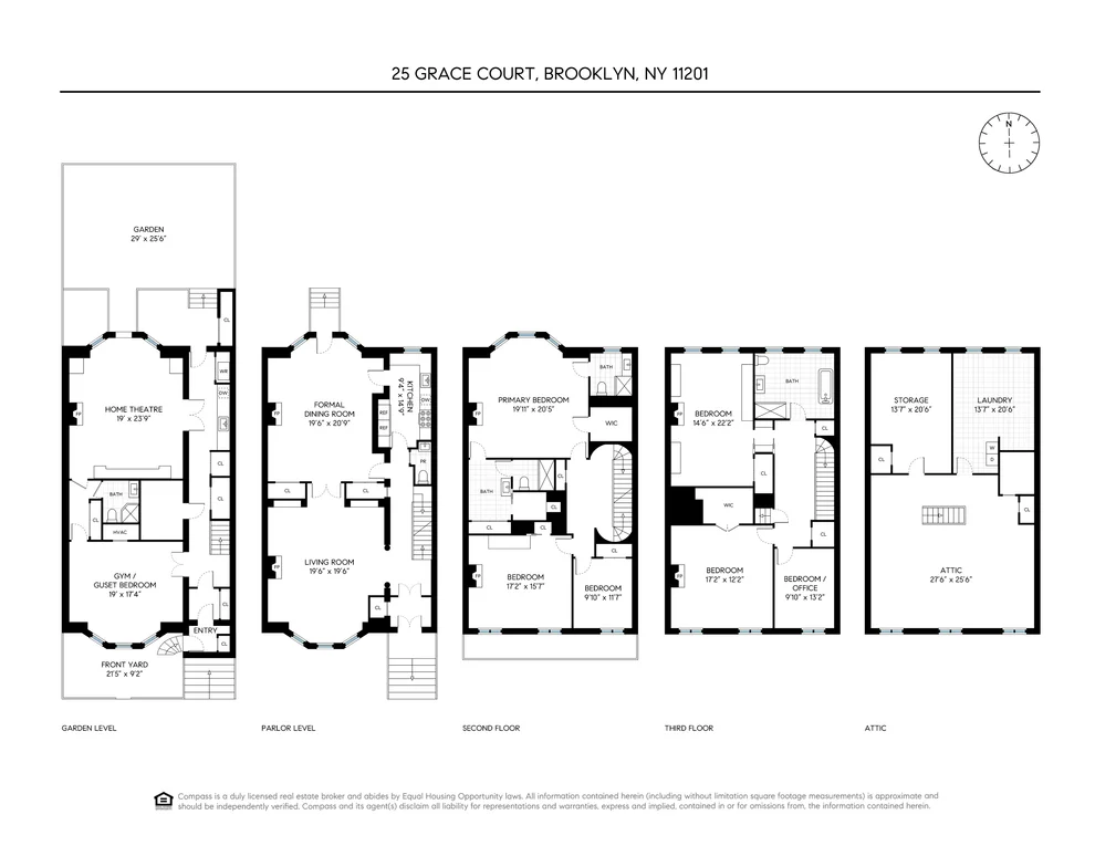 Unit for sale at 25 Grace Court, Brooklyn, NY 11201