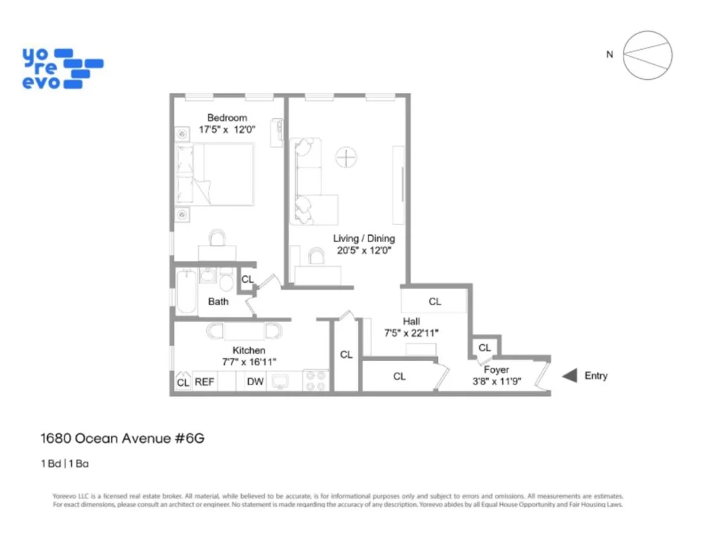 Unit for sale at 1680 Ocean Avenue, Brooklyn, NY 11230