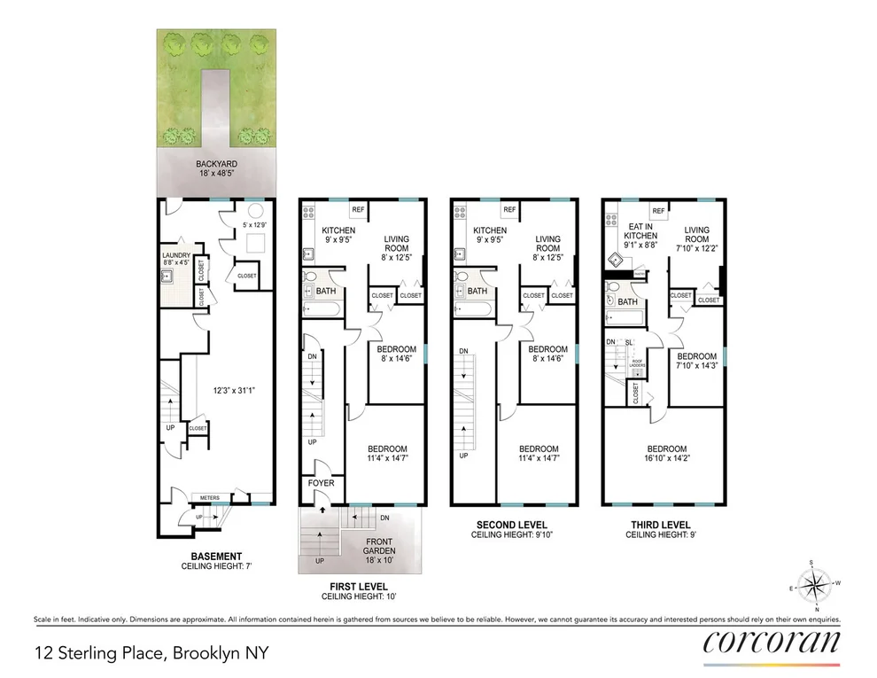 Unit for sale at 12 STERLING Place, Brooklyn, NY 11217