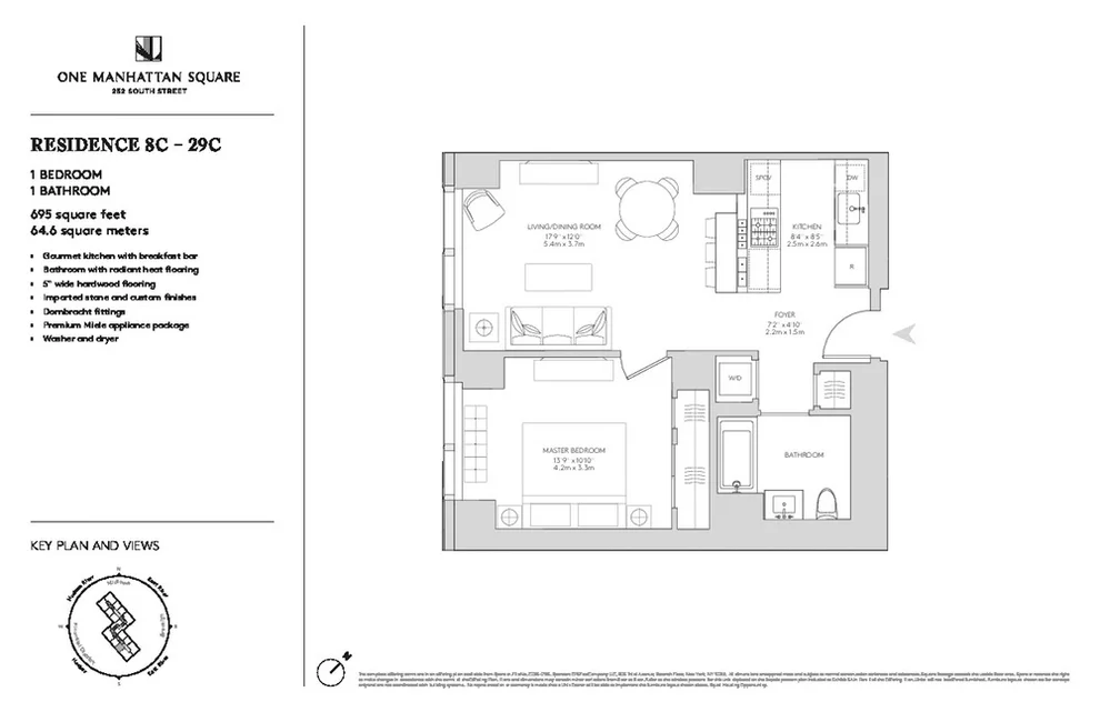 Unit for sale at 252 South Street, Manhattan, NY 10002
