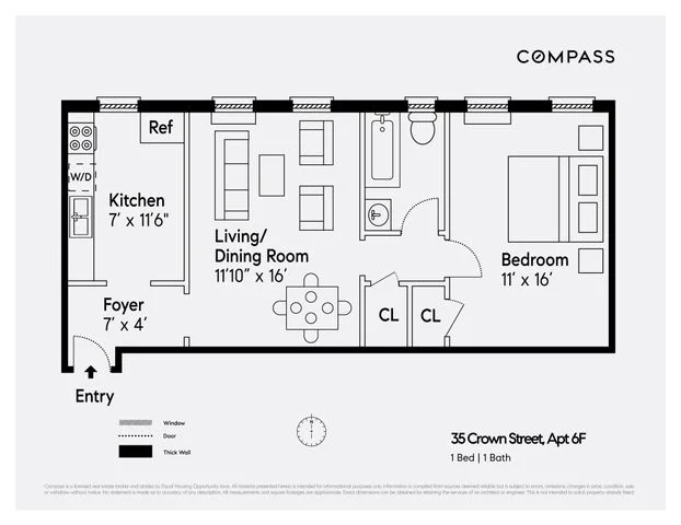 Unit for sale at 35 Crown Street, Brooklyn, NY 11225