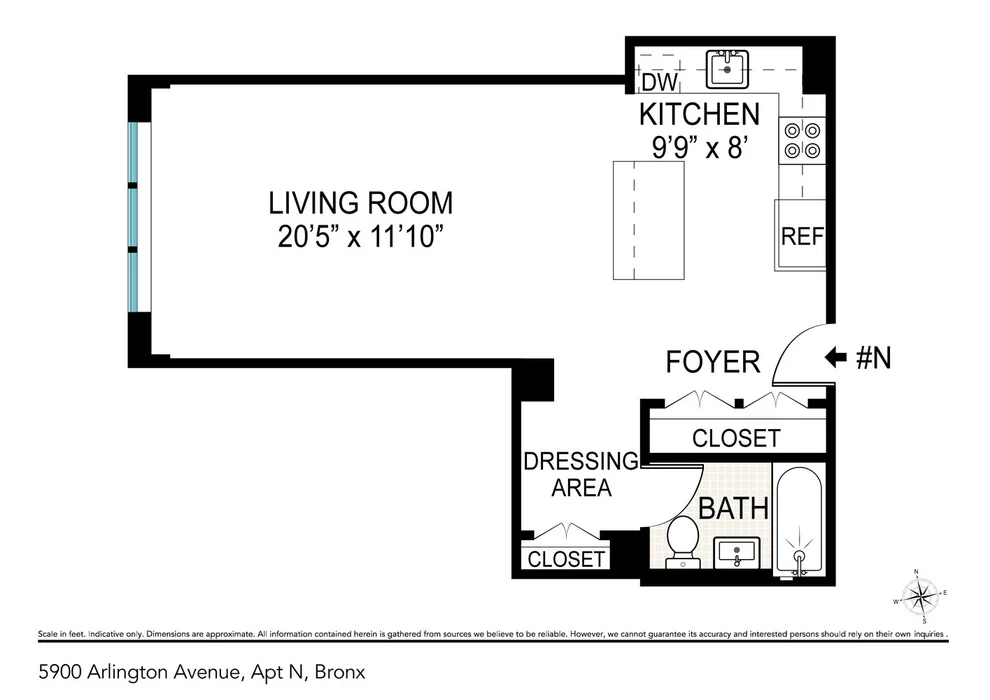 Unit for sale at 5700 ARLINGTON Avenue, Bronx, NY 10471