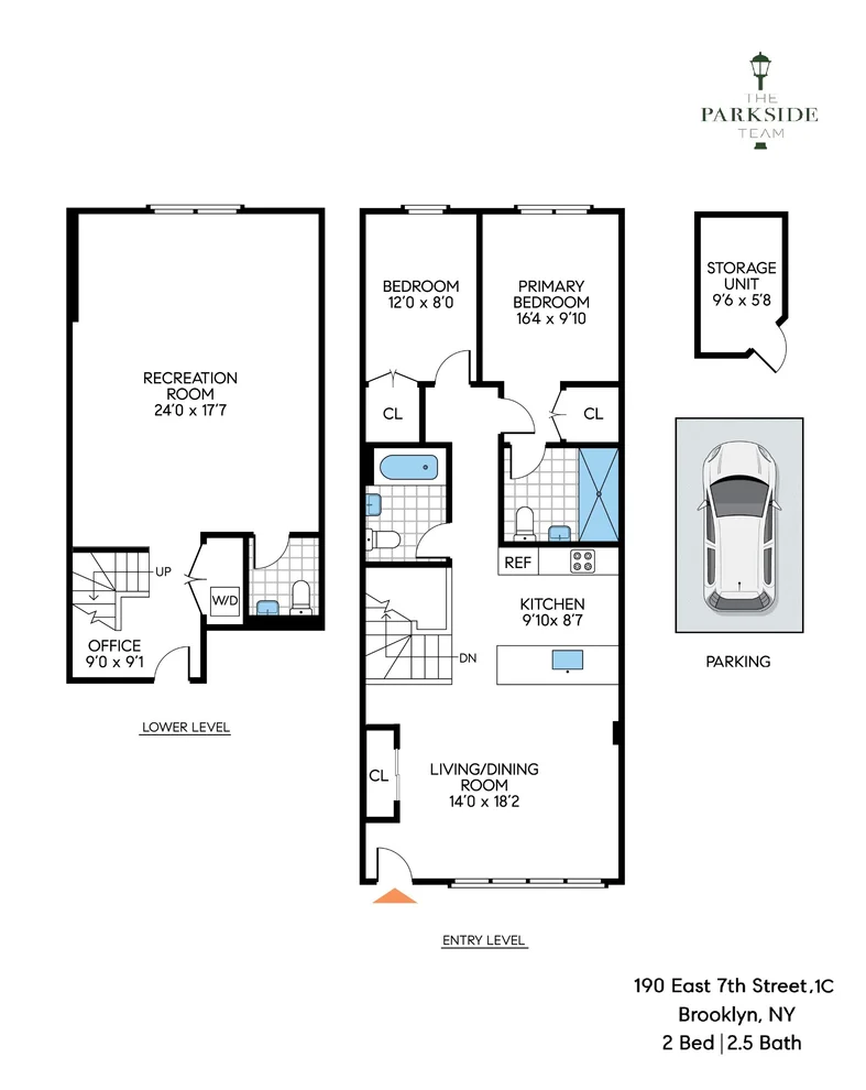 Unit for sale at 190 E 7th Street, Brooklyn, NY 11218