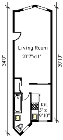 Unit for sale at 523 8th Street, Brooklyn, NY 11215