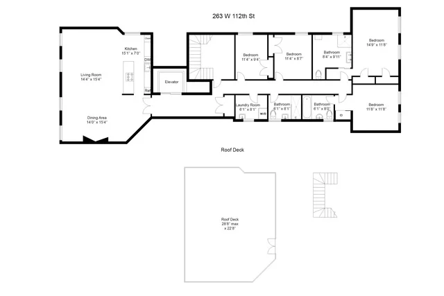 Unit for sale at 263 W 112th Street, Manhattan, NY 10026