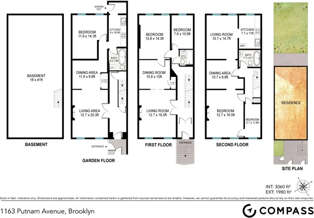 Unit for sale at 1163 Putnam Avenue, Brooklyn, NY 11221