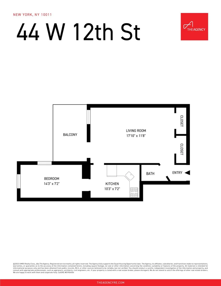 Unit for sale at 44 W 12th Street, Manhattan, NY 10011