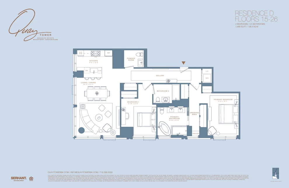 Unit for sale at 50 BRIDGE PARK Drive, Brooklyn, NY 11201