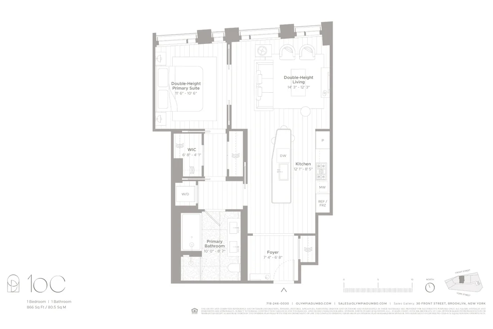 Unit for sale at 30 Front Street, Brooklyn, NY 11201