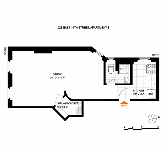 Unit for sale at 628 E 14TH Street, Manhattan, NY 10009