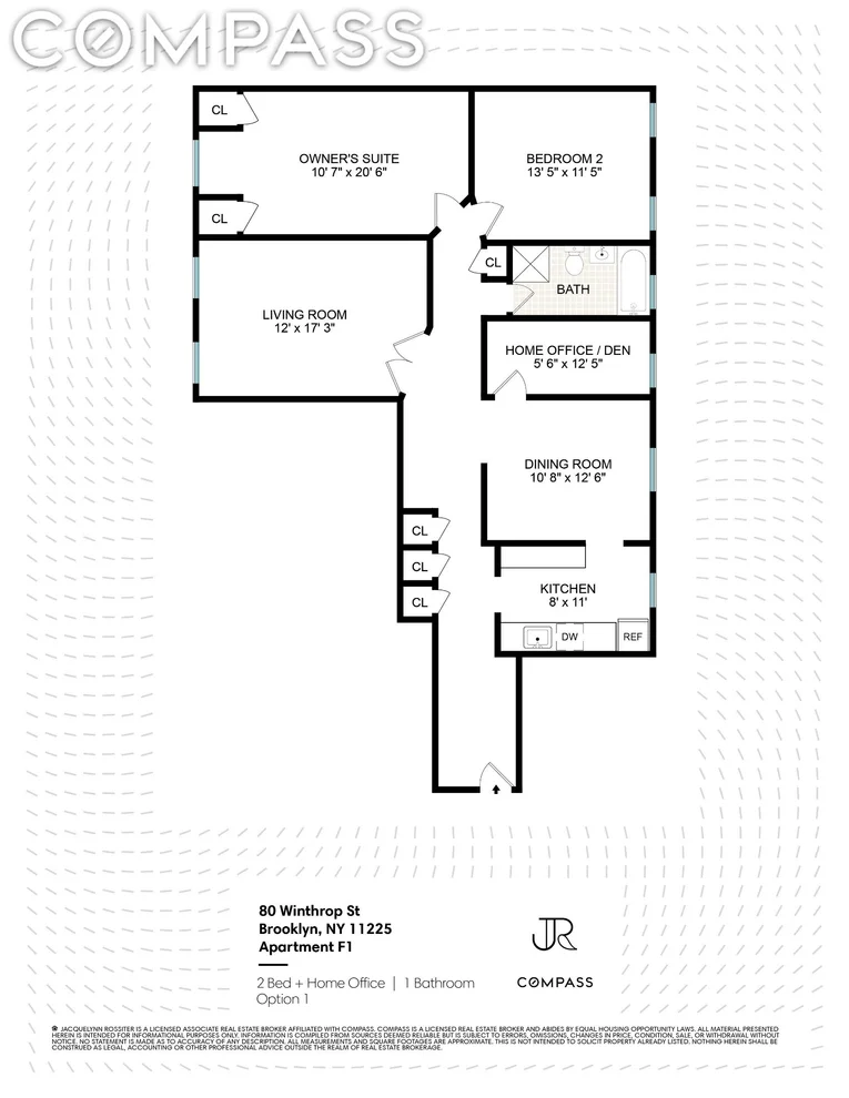 Unit for sale at 80 Winthrop Street, Brooklyn, NY 11225