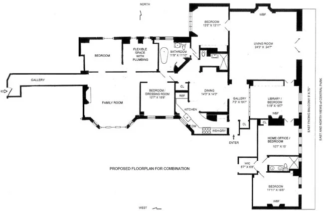 Unit for sale at 41 CENTRAL Park W, Manhattan, NY 10023
