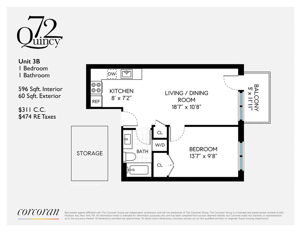 Unit for sale at 72 QUINCY Street, Brooklyn, NY 11238