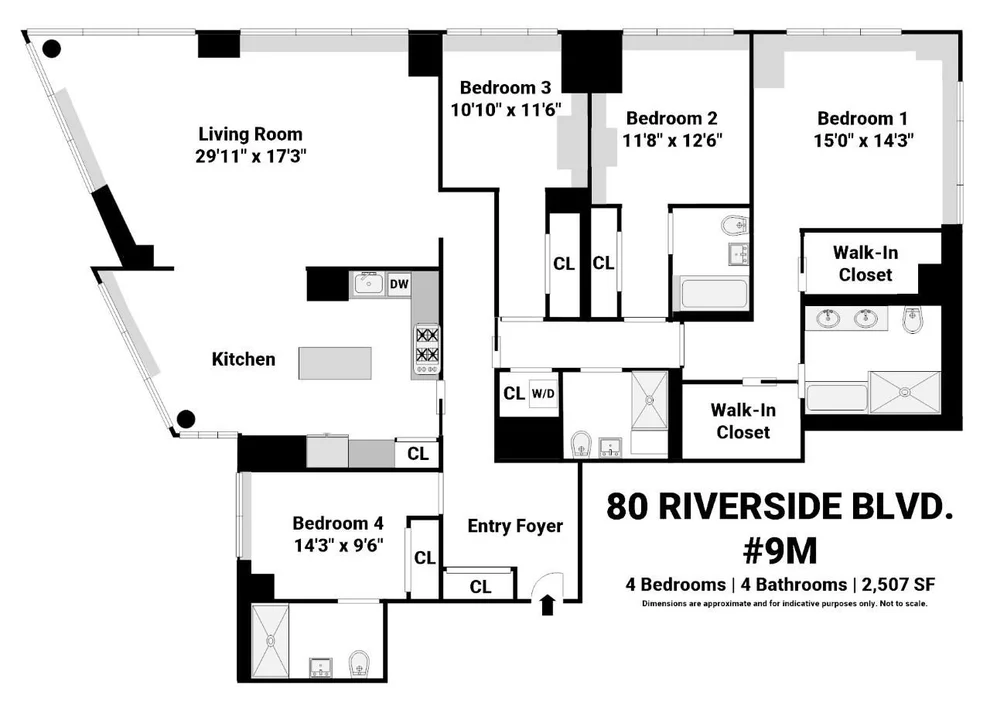 Unit for sale at 80 Riverside Boulevard, Manhattan, NY 10069