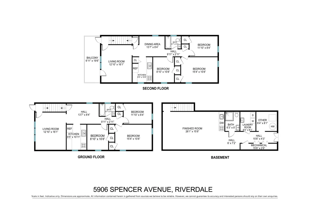 Unit for sale at 5906 SPENCER Avenue, Bronx, NY 10471