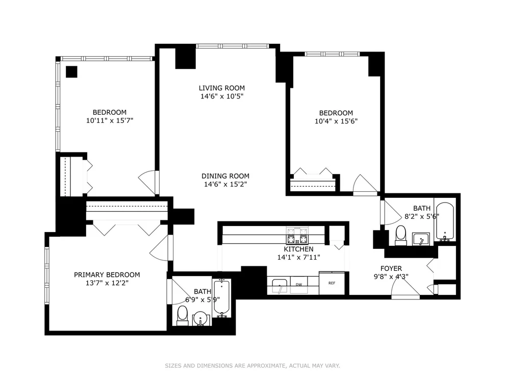 Unit for sale at 1400 5TH Avenue, Manhattan, NY 10026