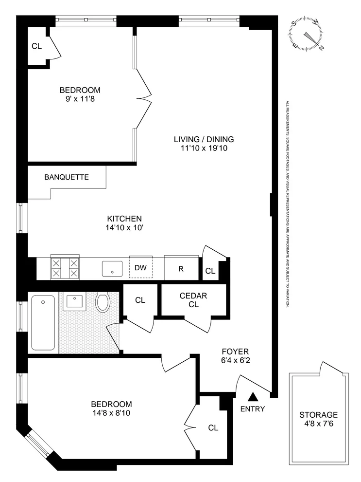 Unit for sale at 549 41ST Street, Brooklyn, NY 11232