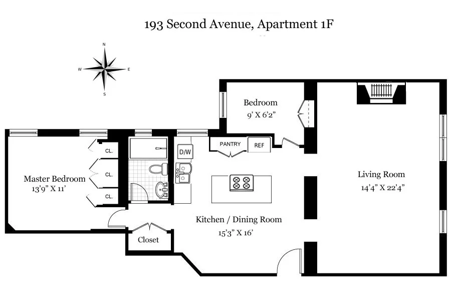 Unit for sale at 193 2ND Avenue, Manhattan, NY 10003