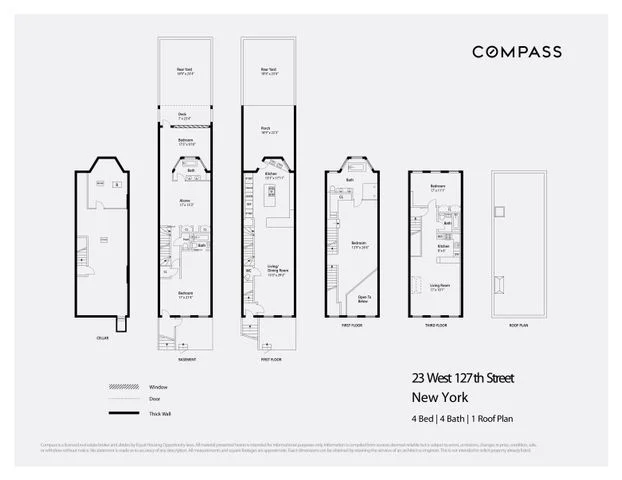 Unit for sale at 23 W 127th Street, Manhattan, NY 10027