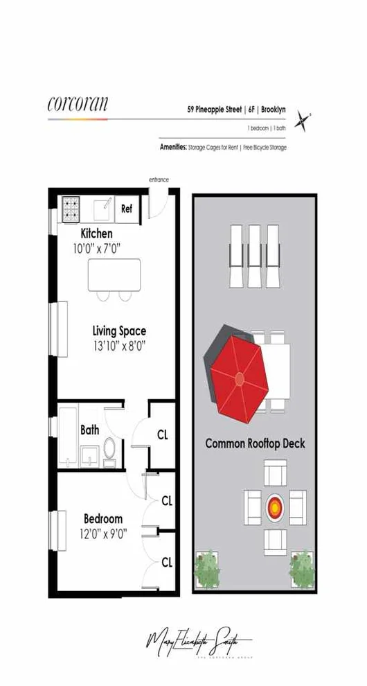 Unit for sale at 59 PINEAPPLE Street, Brooklyn, NY 11201