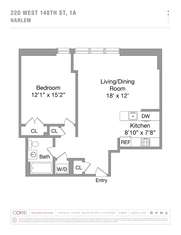 Unit for sale at 220 W 148TH Street, Manhattan, NY 10039