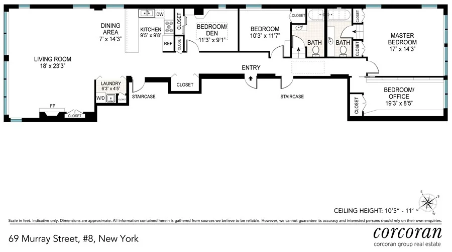 Unit for sale at 69 MURRAY Street, Manhattan, NY 10007