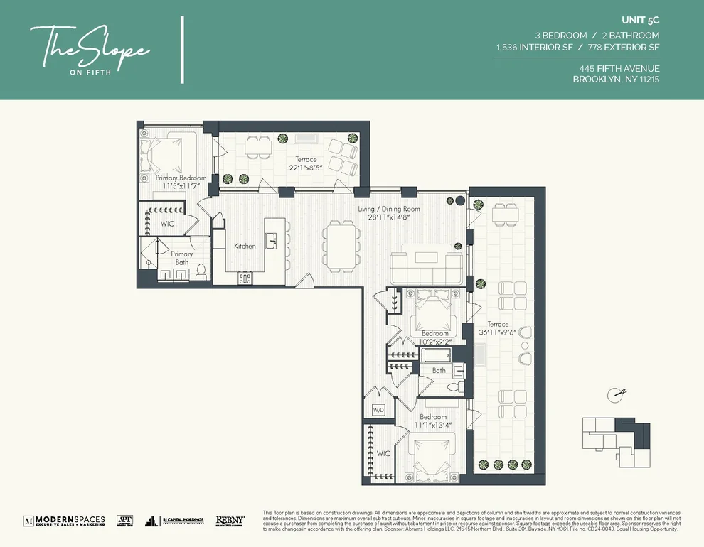 Unit for sale at 445 5th Avenue, Brooklyn, NY 11215