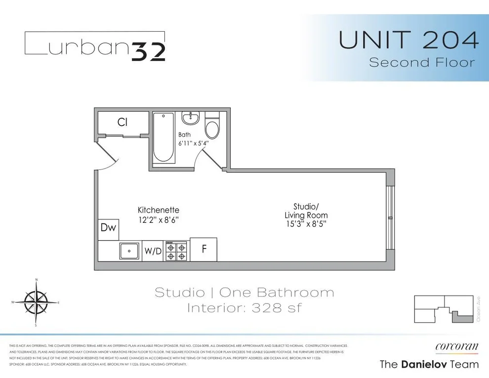 Unit for sale at 608 OCEAN Avenue, Brooklyn, NY 11226