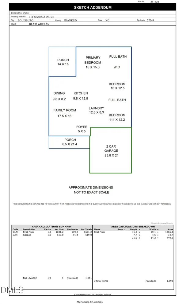 Unit for sale at 111 Nashua Drive, Louisburg, NC 27549