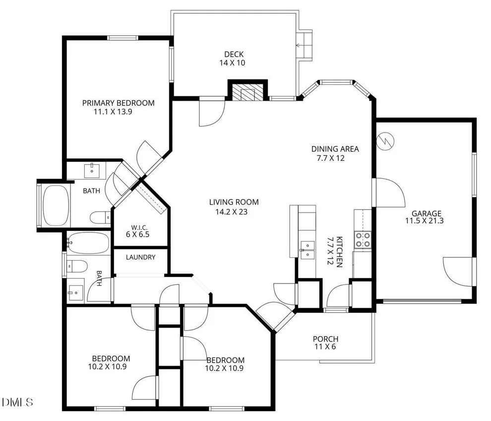 Unit for sale at 5412 Fieldcross Court, Raleigh, NC 27610