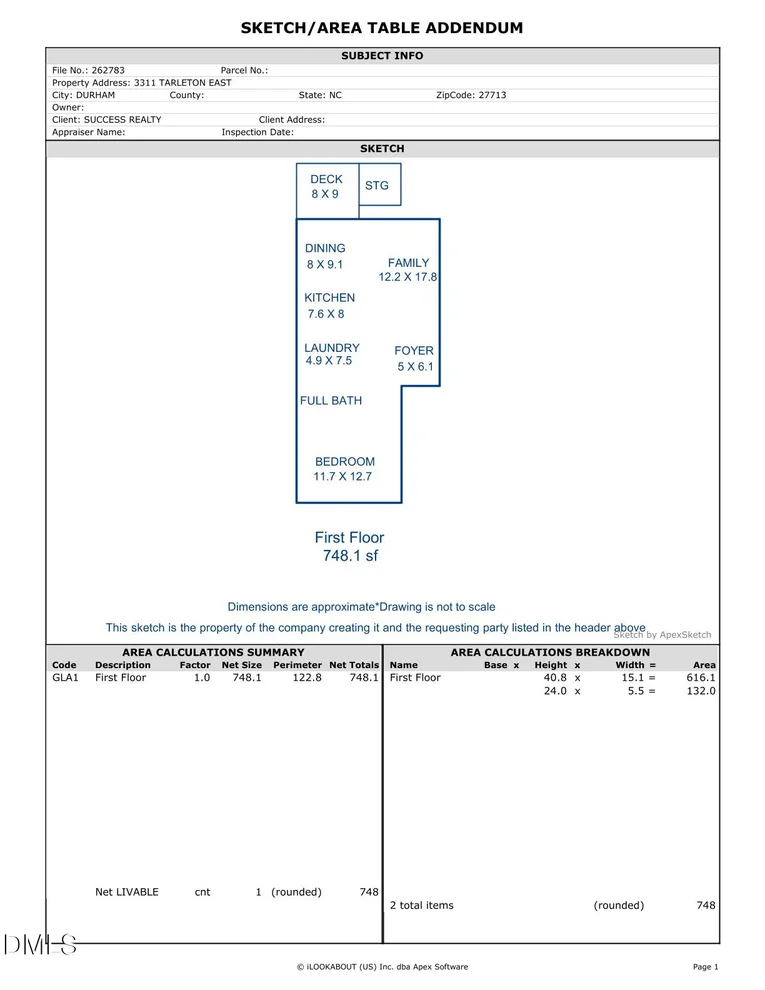 Unit for sale at 3311 Tarleton E, Durham, NC 27713