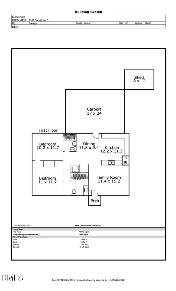 Unit for sale at 2107 Dandridge Drive, Raleigh, NC 27610