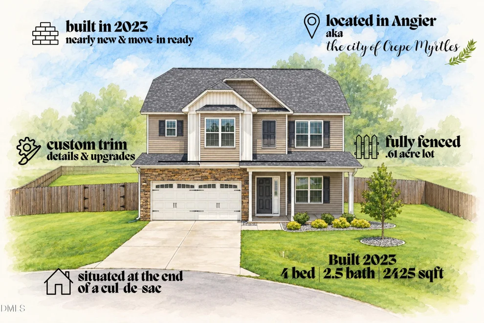 Unit for sale at 118 W Sand Luggs Court, Angier, NC 27501