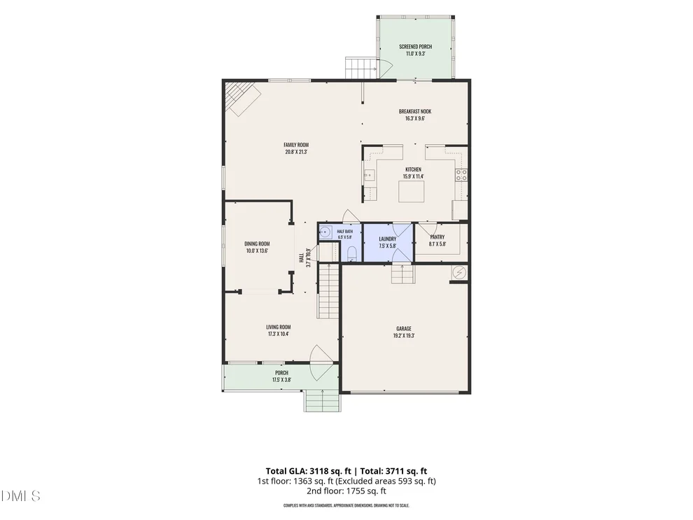 Unit for sale at 817 Edgeware Way, Wake Forest, NC 27587