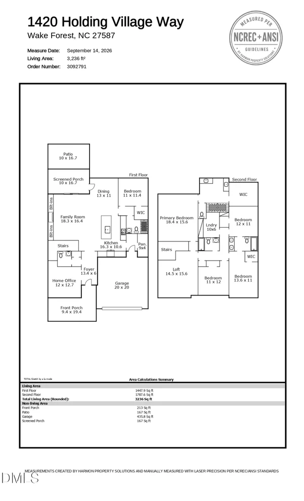 Unit for sale at 1420 Holding Village Way, Wake Forest, NC 27587